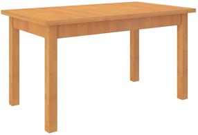 Valgomojo stalas išskleidžiamas ADRK Rodos 7, oranžinė sp., 140 - 180 cm x 80 cm x 76 cm