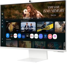 Monitorius Samsung M8 M80F Vision AI, VA, 60 Hz, 4K UHD, 32"