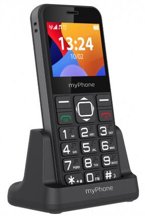 Telefons ar pogām MyPhone Halo 3, 32 MB, melns krās.