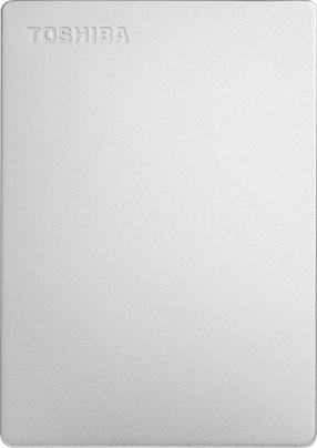 Kietasis diskas Toshiba Canvio Slim Slim, HDD, 2 TB, sidabro sp.