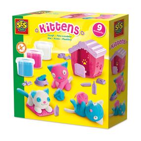 Modelino komplekts ar instrumentiem SES Creative Kittens