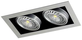 Lampa padziļinājums CristalRecord Kardan Tecno, AR111, alumīnija krās.