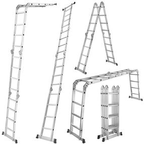 Trepes 4 daļīgs universāls Geko G02441, 470 cm