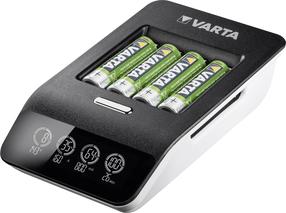 Elementų įkroviklis Varta LCD Ultra Fast Charger + 4 x AA 2100 mAh