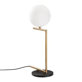 Galda stāvlampas Opviq Luminar, G9, 8W, balta krās./zelta krās.