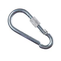 Karabinai Haushalt ZP 1DD, cinkuota, metalas, 10 cm, Ø 1 cm