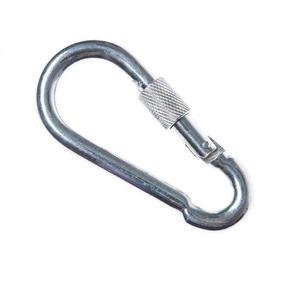 Karabīne Haushalt ZP 1DD, cinkots, metāls, 10 cm, Ø 1 cm