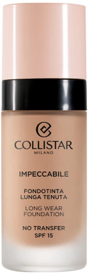 Grima bāze Collistar Impeccable Long-Lasting, SPF 15, 4r, 30.0 ml