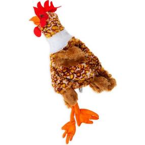 Mänguasi koerale, pehme Karlie Flatino Chicken 521354, 25 cm, pruun v., 25