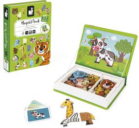 Magnetmänguasi Janod Magneti Book Animals, 26 cm, mitmevärviline