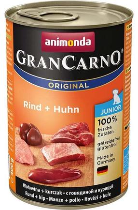 Märg koeratoit Animonda GranCarno Original Junior, veiseliha/kanaliha, 0.4 kg