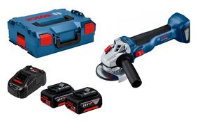 Akumuliatorinis kampinis šlifuoklis Bosch Professional 06019J4007, 18 V