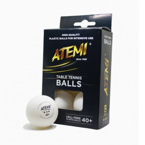 Stalo teniso kamuoliukas Atemi Do Ping Pong, 40 mm, 6 vnt.