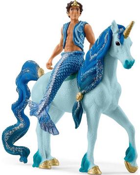 Žaislinė figūrėlė Schleich Schleich Bayala Aryon On Unicorn 70718, 14.7 cm, įvairių spalvų