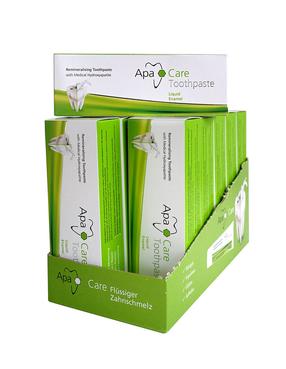 Dantų pastų rinkinys, remineralizuojanti ApaCare 12 x 75 ml