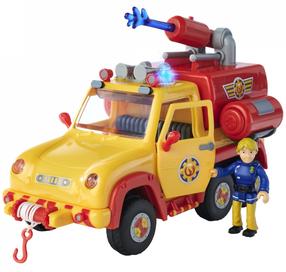 Žaislinė gaisrinė mašina Simba Fireman Sam Fire Engine Venus 2.0 109251094, raudona sp./geltona sp.