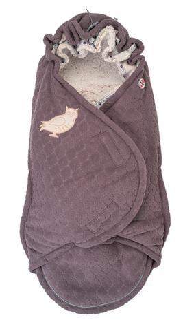 Ziemas guļammaiss zīdainim Lodger Bunker Folklore Fleece, violeta krās., 98 cm x 45 cm