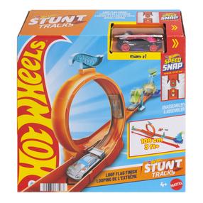Autorada Mattel Hot Wheels Stunt Tracks JHK76, (värv/disain valitakse juhuslikult)