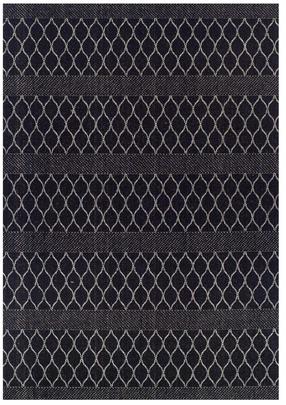 Durų kilimėlis Home4you Dawn Foam Door-11, juoda sp., 90 cm x 60 cm