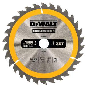 Pjovimo diskas Dewalt DT1935-QZ, 165 mm x 20 mm
