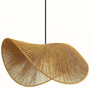 Lampa griesti Opviq BK075, E27, 1 x 40 W, brūna krās. / melna krās.