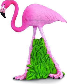 Mängukujuke Collecta Flamingo 88207, 6 cm, roheline v./roosa v.