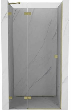 Dušo durys Mexen Lunar 834-070-000-55-00-L, 70 cm x 200 cm, aukso sp./grūdintas