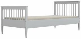Lastevoodi Kocot Kids Emilia, valge v., 80 x 160 cm, ilma voodipesukastita, madratsiga