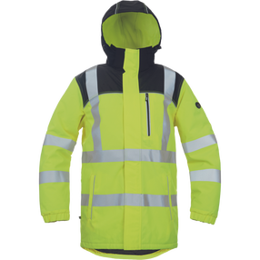 Darba jaka vīriešu Cerva Knoxfield HVPS, dzeltena krās., 3XL izmērs