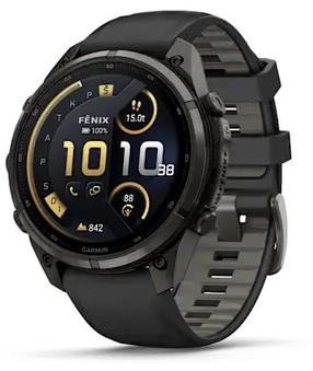 Viedais pulkstenis Garmin Fenix 9 Pro 47mm inReach 010-04336-11, carbon grey krās.