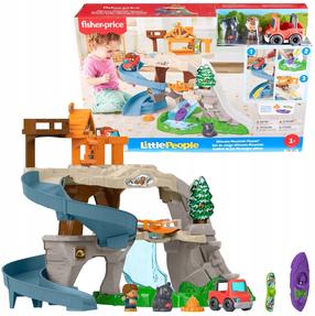 Rotaļlietu komplekts mazuļiem Mattel Fisher Price Little People Ultimate Mountain, daudzkrāsaina