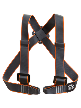 Обвязка для лазания на верхнюю часть тела Climbing Technology Torse, черный цв./красный цв.