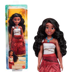 Lelle Mattel Disney Princess Moana 2 JBT33, 28 cm, balta krās.