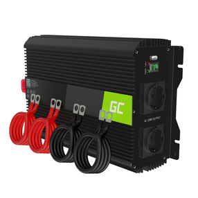 Преобразователь напряжения Green Cell PRO, для легкового автомобиля, черный цв., 12 В, 2 - 4 кВт