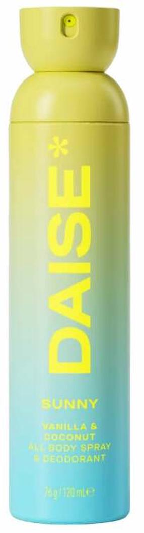 Kūno dezodorantas Daise Sunny Vanilla & Coconut, 120 ml