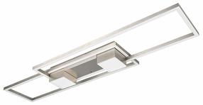 Šviestuvas lubų Trio Albany, LED, 2700 - 6500 °K, 1 x 37 W, nikelio sp. / nikelio sp.