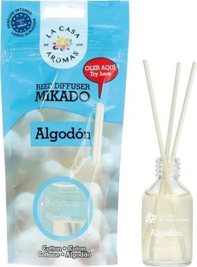Домашний ароматизатор, ароматические палочки La Casa De Los Aromas Mikado Cotton, 30 мл
