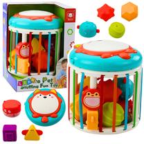 Lavinamasis kubas, lapė Lean Toys Cute Pet Stuffing Fun, 17 cm, įvairių spalvų