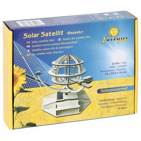 3D пазл Solar Satellit, 23 см x 22.5 см, коричневый цв.