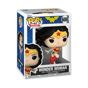 Rotaļlietu figūriņa Funko Pop! Heroes DC Wonder Woman 600, 9 cm, sarkana krās./dzeltena krās.