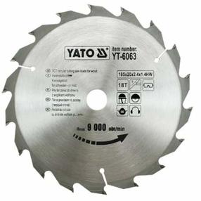 Pjovimo diskas Yato YT-6063, 185 mm x 20 mm