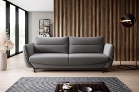 Sofa Silva Gojo 5, tamsiai pilka sp., 90 x 236 cm x 90 cm