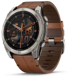 Išmanusis laikrodis Garmin Fenix 8 51 mm 010-02905-40, ruda sp./titano sp.