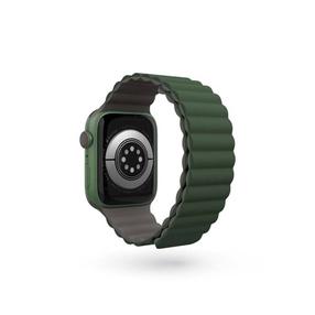 Pulksteņa siksniņa, EPICO Apple Watch 42/44/45mm, zaļa krās./pelēka krās.