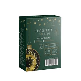 Гирлянда лампочек Christmas Touch, 5 м, теплый белый цв., 250 LED