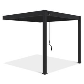 Pavėsinė Pergola Elegance Wall, 309 x 256 cm, antracito sp.