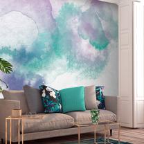 Fototapetas Artgeist Painted Mirages 2XLFT2122, 210 cm x 210 cm