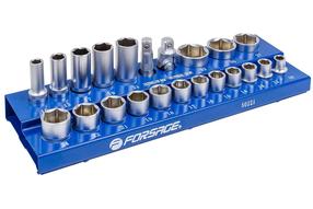 Набор торцевых головок Forsage F-50221, 10 - 32 мм, 1/2"