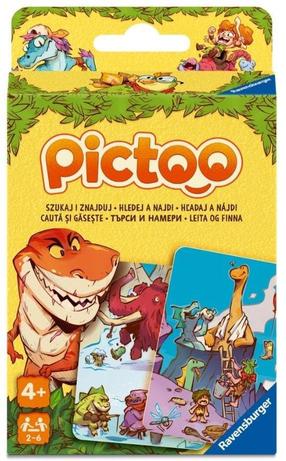 Kortų žaidimas Ravensburger Pictoo Dino