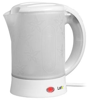 Elektriskā tējkanna Lafe CEG0010.2, 0.6 l, balta krās.